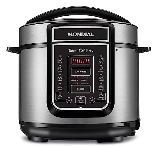 Panela de Pressão Elétrica Mondial 5L