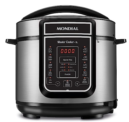 Panela de Pressão Elétrica Mondial 5L